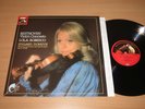Lola Bobesco, Edgar Doneux, Beethoven LP - Violin Concerto / EMI PRESS in MINT