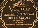 Victor 38144 Bennie Moten's Kansas City Or BOOT IT  1930 78 rpm jazz E-/EE-
