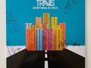 TRAVIS EVERYTHING AT ONCE VINYL LP SEALED + SIGNED BY BAND AUTOGRAPH AUTOGRAMM