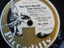 JACK LEON You Can'rt Stop me From Loving You/ Sunny Skies (E light Scratches S2)