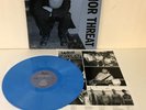 MINOR THREAT s/t ( self-titled ) Lp BLUE Colored Vinyl Record with lyrics insert