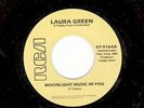 LAURA GREEN/ WILLIE HUTCH-  Moonlight music in you/Lucky to be loved by  47-9164