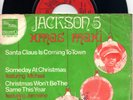 MICHAEL JACKSON 5 HOLLAND 45 RPM RED - I SAW MOMMY KISSING SANTA CLAUS CHRISTMAS