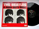 THE BEATLES - A HARD DAYS NIGHT MONO 1964  - VG+ to EX Vinyl LP ULTRASONIC CLEAN