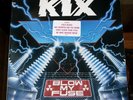 KIX BLOW MY FUSE LP 81877-1 ATLANTIC 1988 Orig US 1st PRESS Promo Hype Sticker