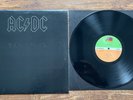 AC/DC Back in Black LP UK original Atlantic pressing with inner