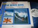 THE BEACH BOYS : SUNSHINE DAYS PROMO ONLY WHITE LABEL BLUE VINYL LP CAPITOL ECS