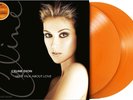 CELINE DION LP x 2 Let's Talk About Love Double ORANGE VINYL Sealed 2022 IN STOC