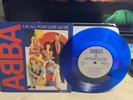 ABBA - LAY ALL YOUR LOVE ON ME - BLUE VINYL - UK