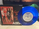ABBA - KNOWING ME, KNOWING YOU - BLUE VINYL - UK