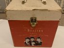 Vintage BEATLES Record Storage Box 1960s Used 45 RPM