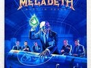 MEGADETH . rust in peace LP 1.Press 1990 Metallica Slayer Anthrax Exodus Kreator