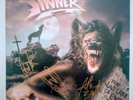 Sinner - The Nature of Evil. SIGNED. Ltd Edt LP. MINT to NM