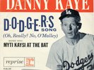 Danny Kaye Dodgers Song / Myti Kaysi At Bat REPRISE 45 PICTURE SLEEVE 7