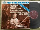 YEHUDI MENUHIN & DORATI Bartok Violin Ed1 Mercury SR-90003 US-1960s LP EX+