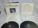 LES MISERABLES BROADWAY ALBUM THE MUSICAL SENSATION 2LP W/BOOKLET EX