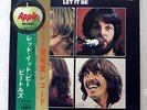 BEATLES LET IT BE APPLE AP-80189 JAPAN OBI RED VINYL VINYL LP