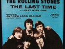 THE ROLLING STONES  Near Mint THE LAST TIME+PLAY WITH FIRE Picture Sleeve TOP