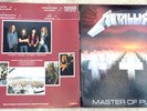 METALLICA -MASTER OF PUPPETS-  1ST PRESS LP VINYL 2 DISC POSTER MERCH