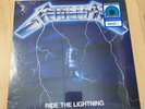 METALLICA - RIDE THE LIGHTNING; Limited Edition 'Electric Blue Vinyl' SEALED
