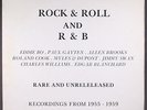 VARIOUS: new orleans rock & roll and r & b  RARIN 12