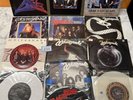 13x VTG BUNDLE WHITESNAKE 7” Hard Rock Vinyl Singles Inc White Vinyl & Pic Disc