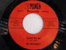 The Henchmen 45 Punch Record 1960's Garage Rock Detroit MI Please Tell Me/Livin'