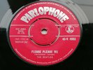 THE BEATLES 1963 UK 45 PLEASE PLEASE ME  RED PARLOPHONE  45-R 4983  PT2    GG H
