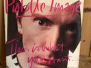 PiL/Public Image Ltd - This Is What You Want... - original 1984 Virgin LP