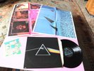 PINK FLOYD LP DARK SIDE SHVL 804 UK 1973 NM CON 2 POSTER E 2 STICKER
