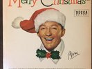 BING CROSBY Merry Christmas -RARE 1955 1st CANADIAN Press Decca Mono LP