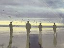 ECHO AND THE BUNNYMEN  HEAVEN UP HERE  IMPORT  180 GR. VINYL BLUE LP  SEALED