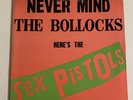 SEX PISTOLS LP   Never Mind The Bollocks *Orig 77 WL No Sub Mission Sticker Punk