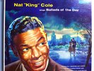 NAT KING COLE BALLADS OF DAY RARE ORIG '56 CAPITOL GREEN LABEL MONO LP NR MINT