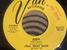 The Drag Rags Judy / Empty Cup 45 Van Texas Rockabilly Teen Rocker