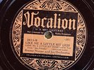 Vocalion 2610 Jimmy Noone Orch LIKE ME LESS  jazz 78 rpm EE+ hot E/EE+ 1933