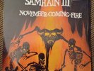 Samhain III-November Coming Fire LP 1988 Translucent Vinyl