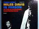 MILES DAVIS w/HANK MOBLEY FRIDAY NIGHT V.1 RARE ORIG'61 COLUMBIA 6-EYE STEREO LP