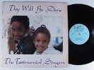 TESTIMONIAL SINGERS Thy Will Be Done JONAH LP modern soul gospel HEAR j