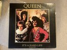 queen its a hard life german import beautiful condition 12”ps rare
