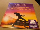 queen bohemian rhapsody purple + yellow vinyl 7”ps sealed rsd