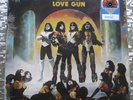 KISS     LOVE GUN    SEALED Tangerine Aqua Splatter LP  Mercury  B0032462-01