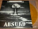 ABSURD Blodig Stad EP Yellow #95/100 Anti Cimex Skitslickers Mob 47 Disarm Punk