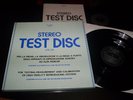 No Artist – Stereo Test Disc BOX LP insert Vedette Records – ITS 24 Italy 1978