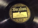 LEROY CARR - VOCALION 1423 - GETTIN' ALL WET/JUST WORRYIN' BLUES-PREWAR BLUES 78