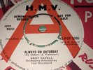 Andy Cavell  7” 1st PRESS * MINT VINYL 45 (RGM DEMO ) Always On Saturday * Promo