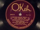 78 RPM -- Original New Orleans Rhythm Kings, Okeh 40422 