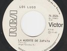 LOS LUGO RANCHERAS CORRIDOS RARE MEXICAN PROMO 45 HEAR  LA MUERTE DE ZAPATA 1971