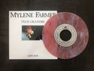 45t Plus Grandir Live Couleur 1000 Exemplaires Mylene Farmer
