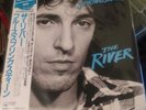 BRUCE SPRINGSTEEN RIVER CBS/SONY 40AP JAPAN OBI VINYL 2LP  Ex